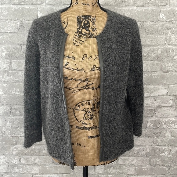 ICB New York Alpaca Sweater Cardigan - Picture 1 of 5